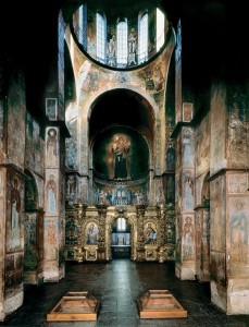 Hagia Sophia, Kiev, 11th century, overall view of the cathedral http://41.media.tumblr.com/tumblr_m38smn0mir1ruo07wo1_1280.jpg